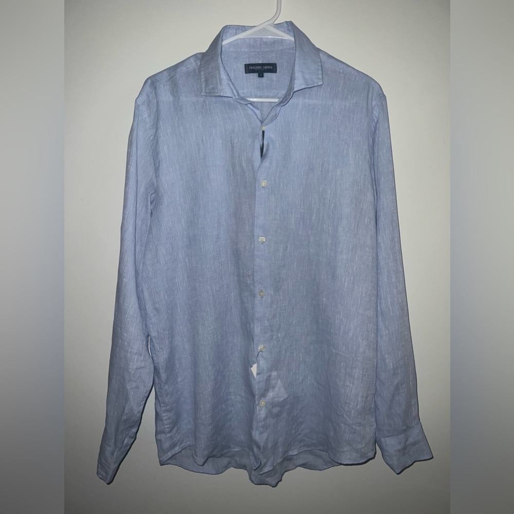 NWT Frescobol Carioca men’s L button down